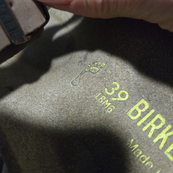 Birkenstock Birki's Rio Birko-Flor Sandals Brown Women 39/8 Narrow Ankle Strap - Picture 6 of 8